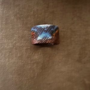 Brown and Blue Brahmin snake bracelet